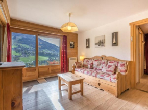 Charmant 2 pièces avec coin nuit, parking et vue montagne à La Clusaz - FR-1-304-105